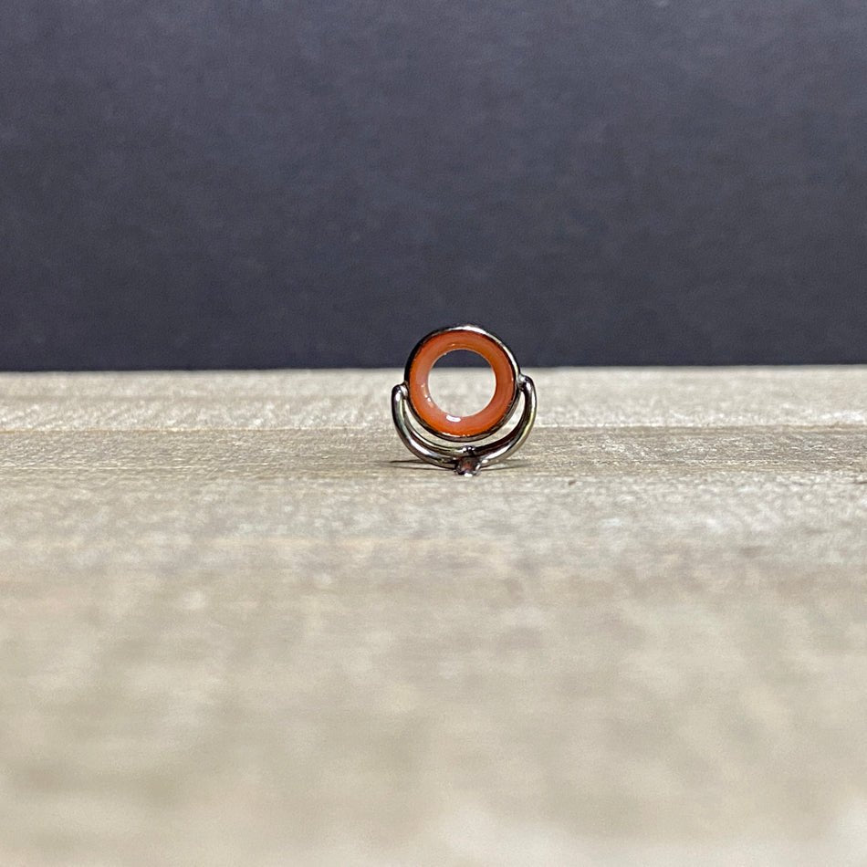 10mm Agate Stripping Guide Black Nickel - Fish On! Custom Rods