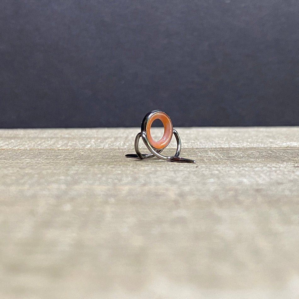 10mm Agate Stripping Guide Black Nickel - Fish On! Custom Rods