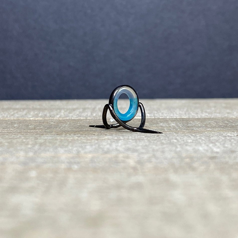 10mm Agate Stripping Guide Black Nickel - Fish On! Custom Rods