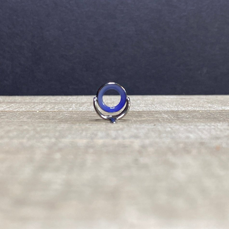 10mm Agate Stripping Guide Black Nickel - Fish On! Custom Rods