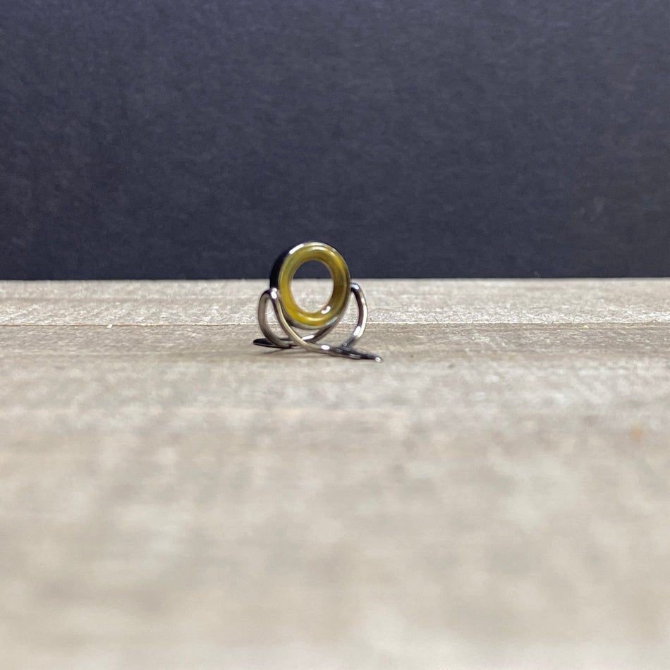 10mm Agate Stripping Guide Black Nickel - Fish On! Custom Rods