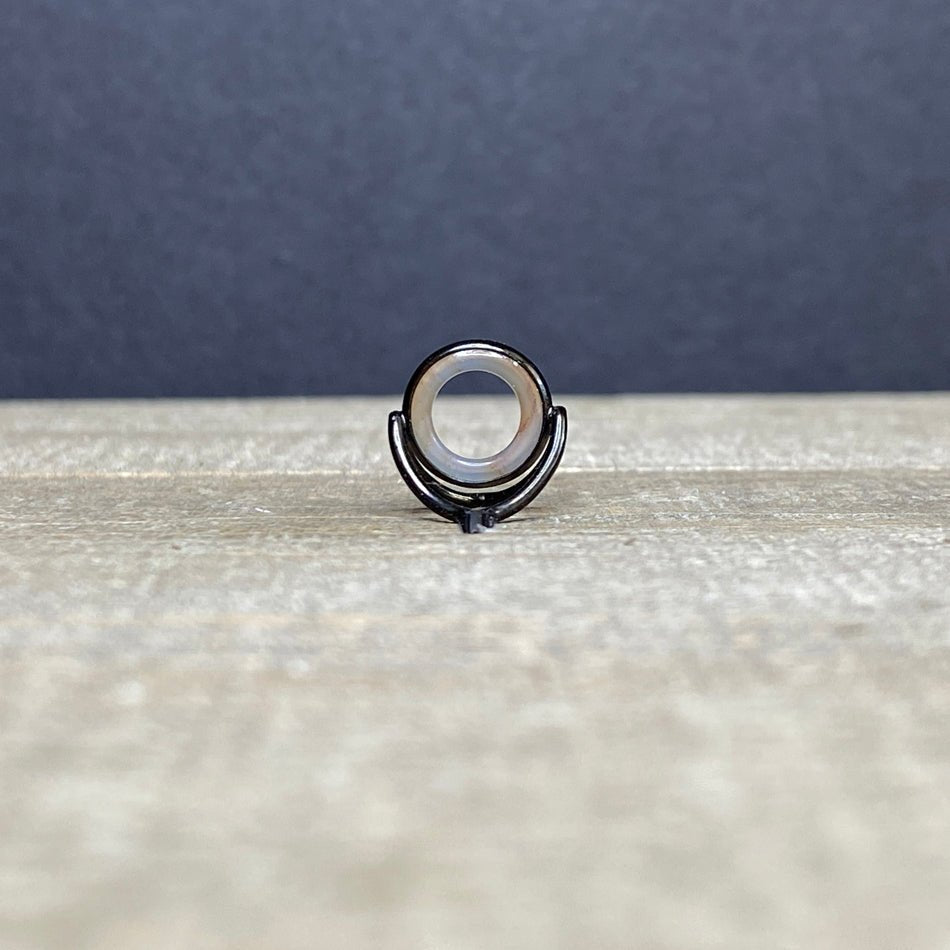 10mm Agate Stripping Guide Black Nickel - Fish On! Custom Rods