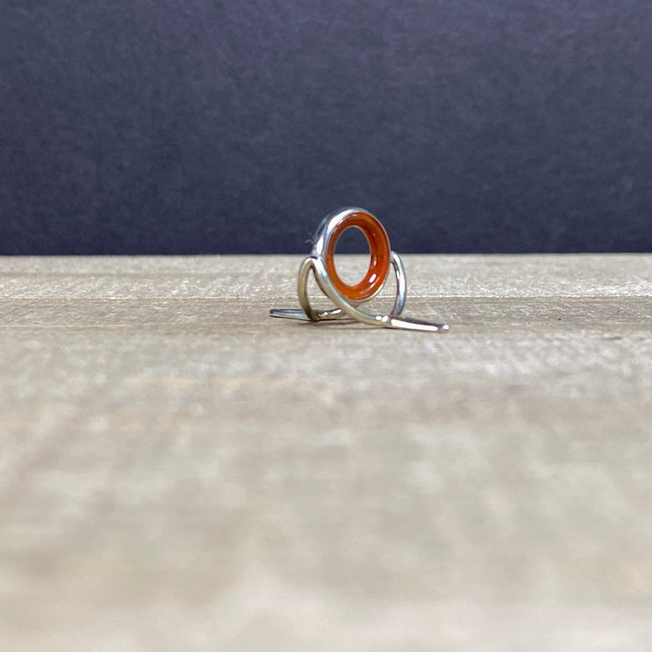 12mm Agate Stripping Guide - Fish On! Custom Rods