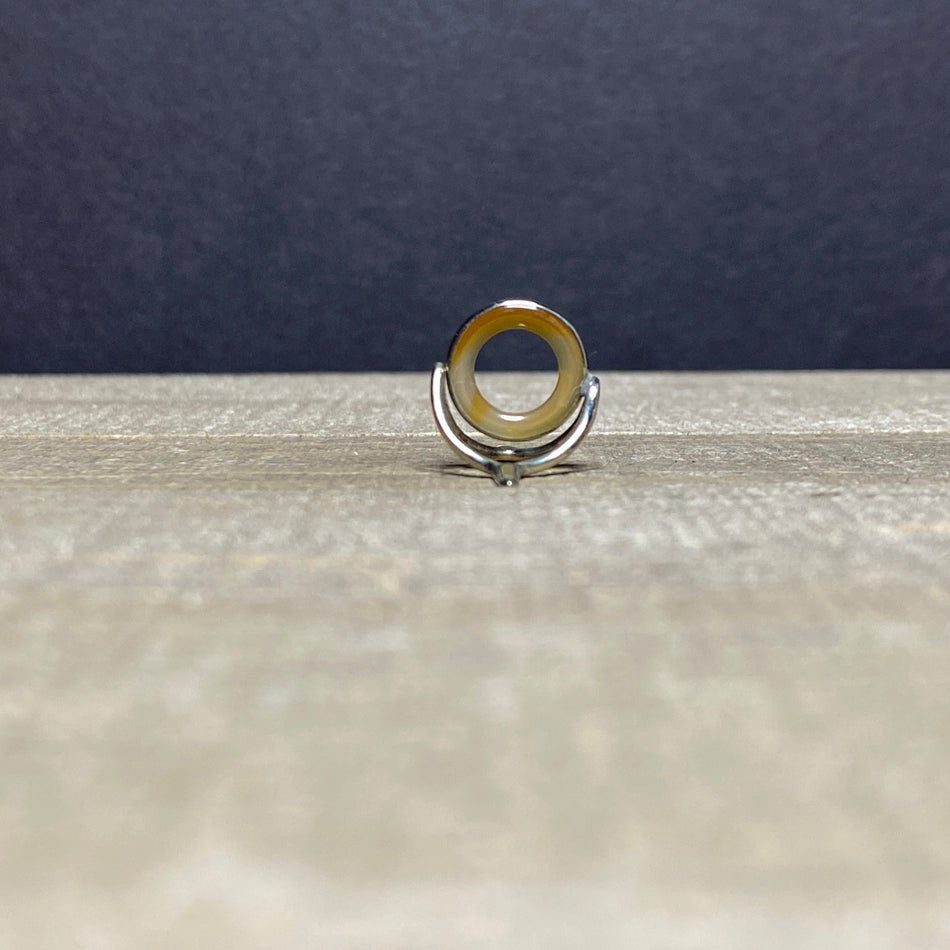 12mm Agate Stripping Guide - Fish On! Custom Rods