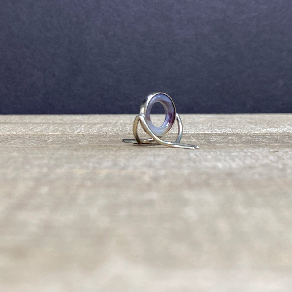 12mm Agate Stripping Guide - Fish On! Custom Rods