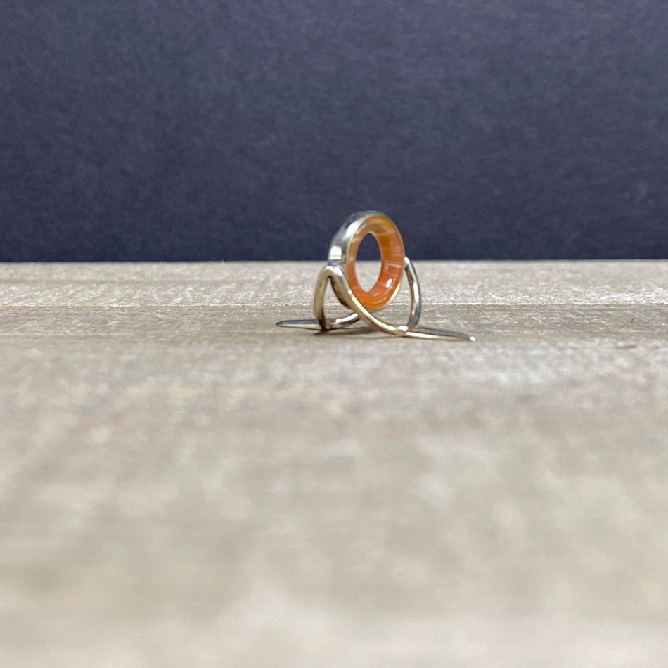 12mm Agate Stripping Guide - Fish On! Custom Rods