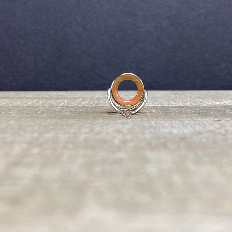 12mm Agate Stripping Guide - Fish On! Custom Rods