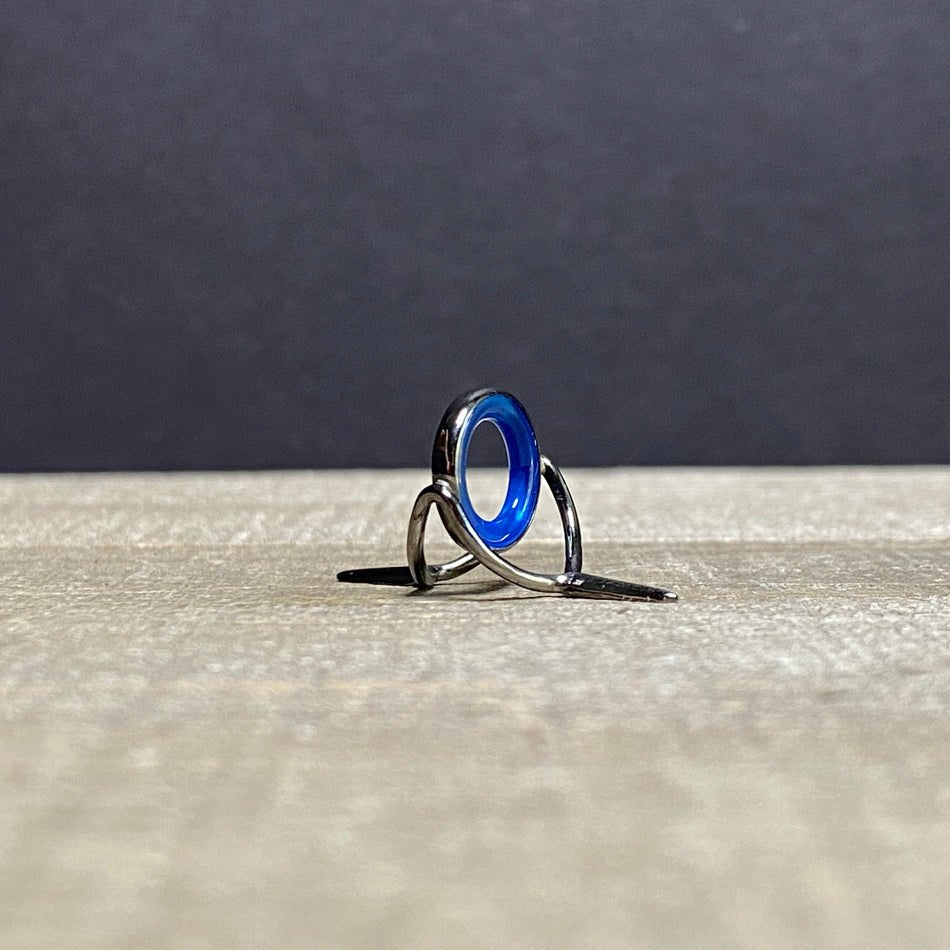 12mm Agate Stripping Guide Black Nickel - Fish On! Custom Rods