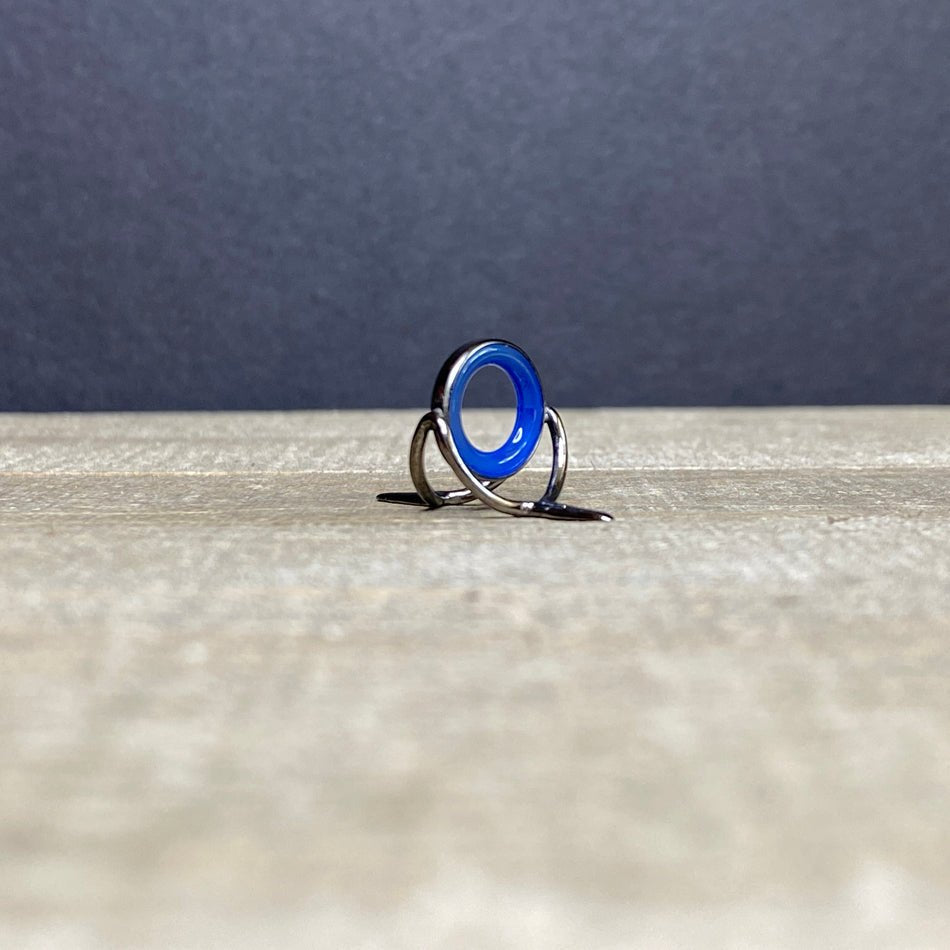 12mm Agate Stripping Guide Black Nickel - Fish On! Custom Rods