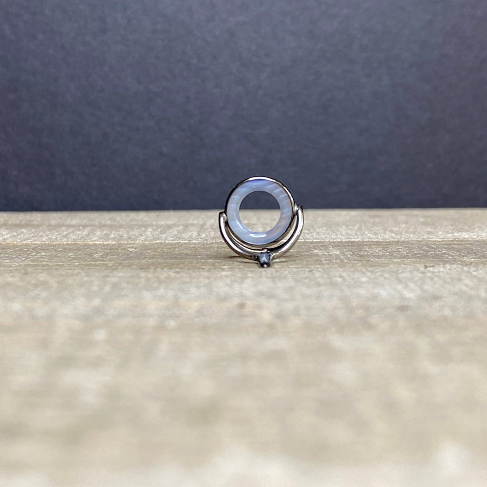 12mm Agate Stripping Guide Black Nickel - Fish On! Custom Rods