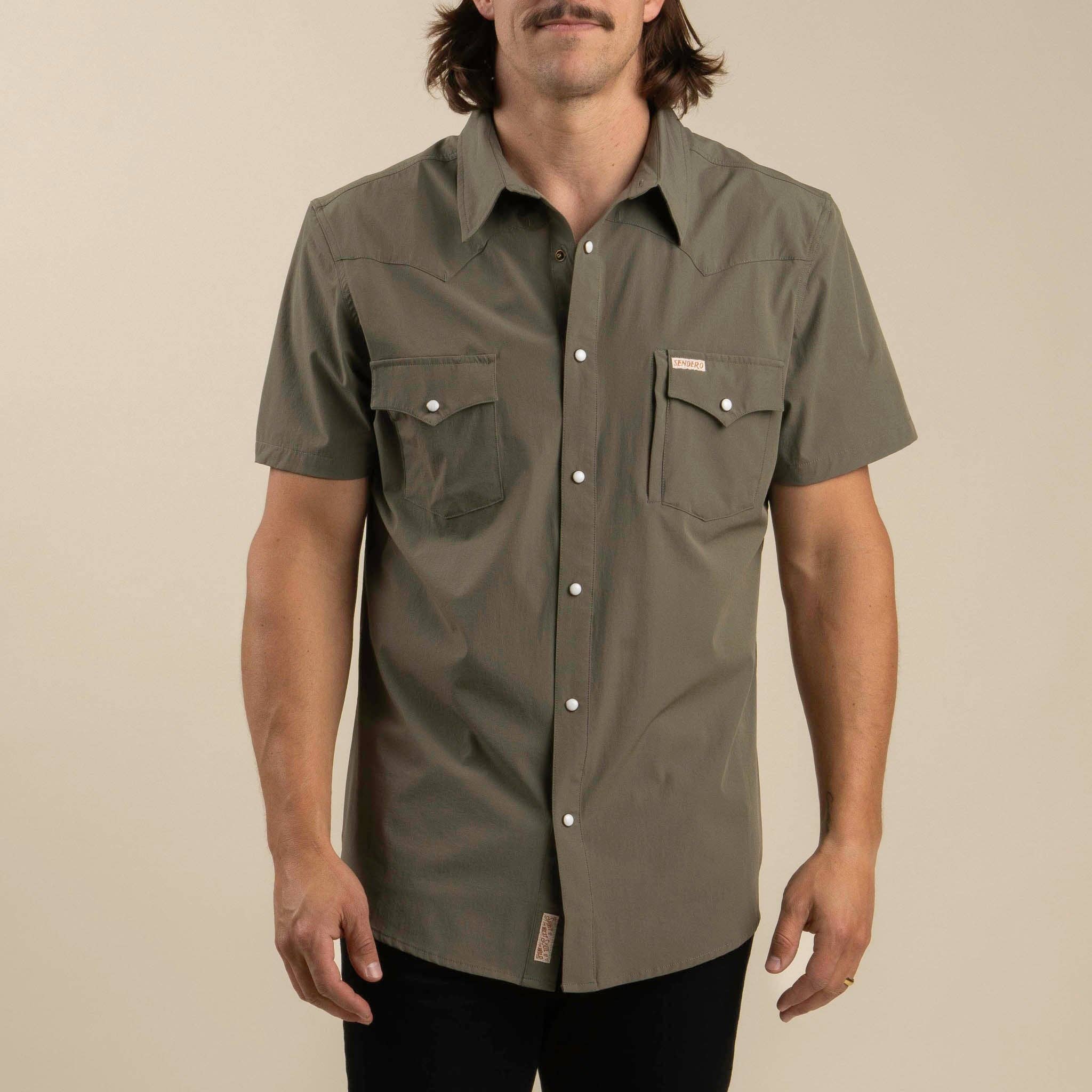 Confluence Tech Shirt – Men's Performance Pearl Snap | Fish On