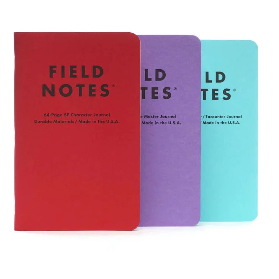 5E Gaming Journals | Organize Your Campaigns | Official Field Notes Brand - Fish On! Custom Rods