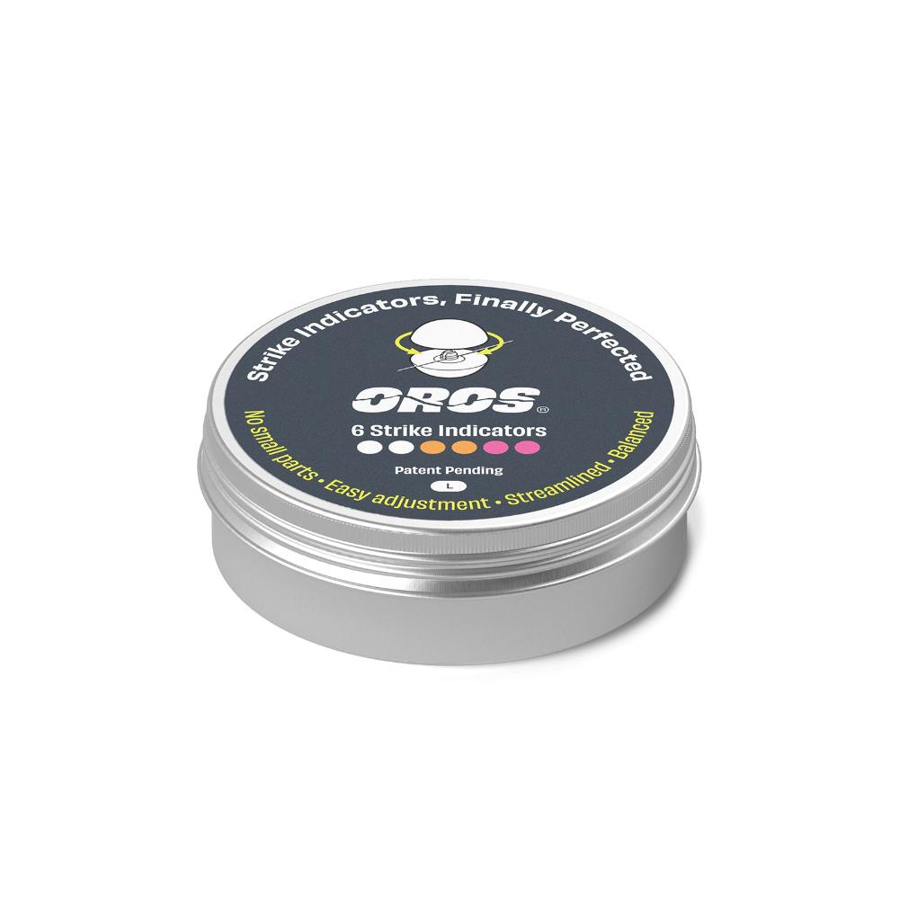 6 - pack Large Multi - color Strike Indicators - Fish On! Custom Rods