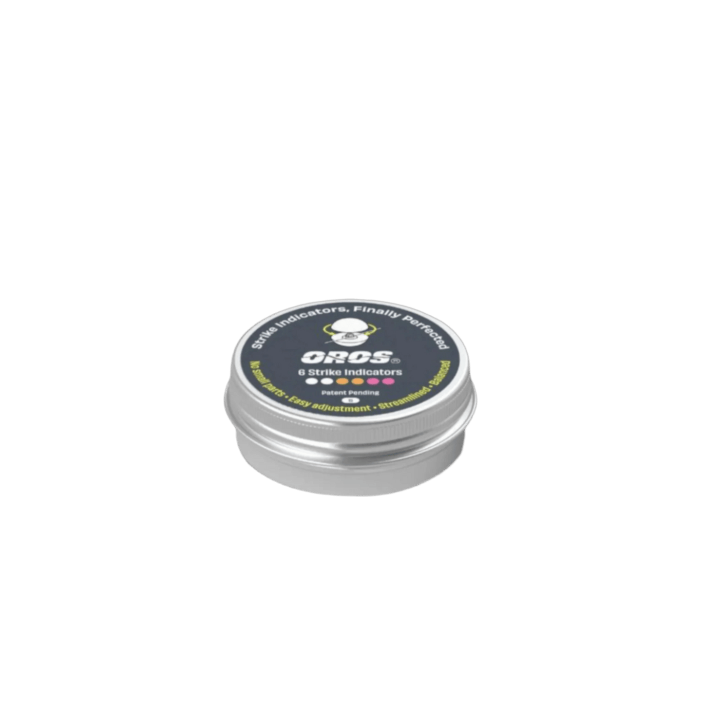 6 - pack Small Multi - Color Strike Indicators - Fish On! Custom Rods