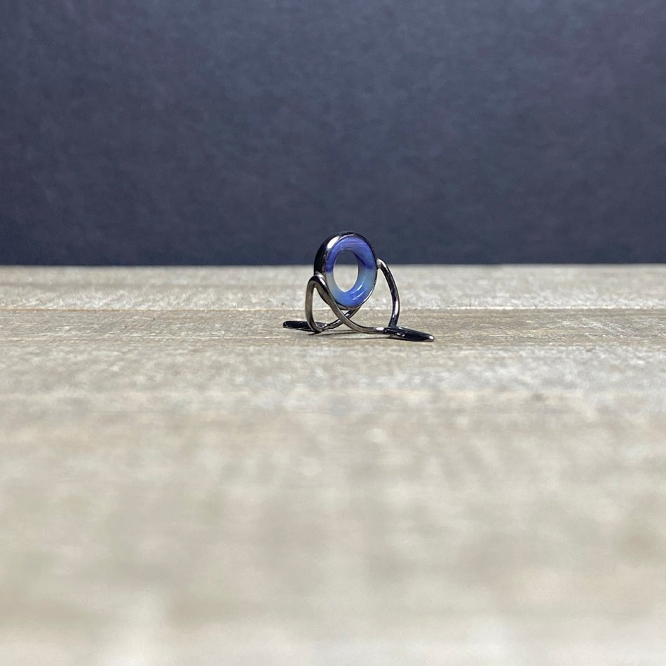 9mm Agate Stripping Guide Black Nickel - Fish On! Custom Rods