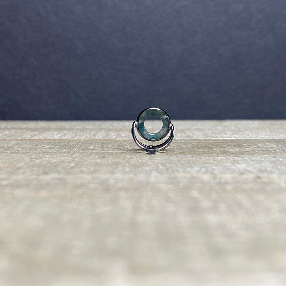 9mm Agate Stripping Guide Black Nickel - Fish On! Custom Rods