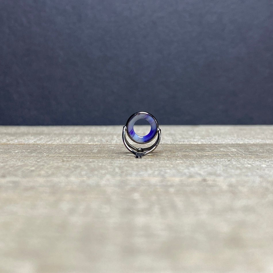 9mm Agate Stripping Guide Black Nickel - Fish On! Custom Rods