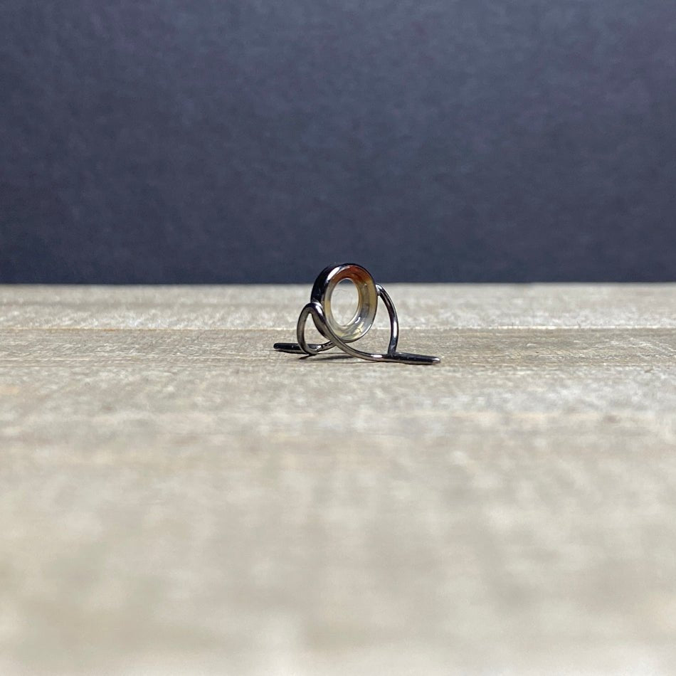 9mm Agate Stripping Guide Black Nickel - Fish On! Custom Rods