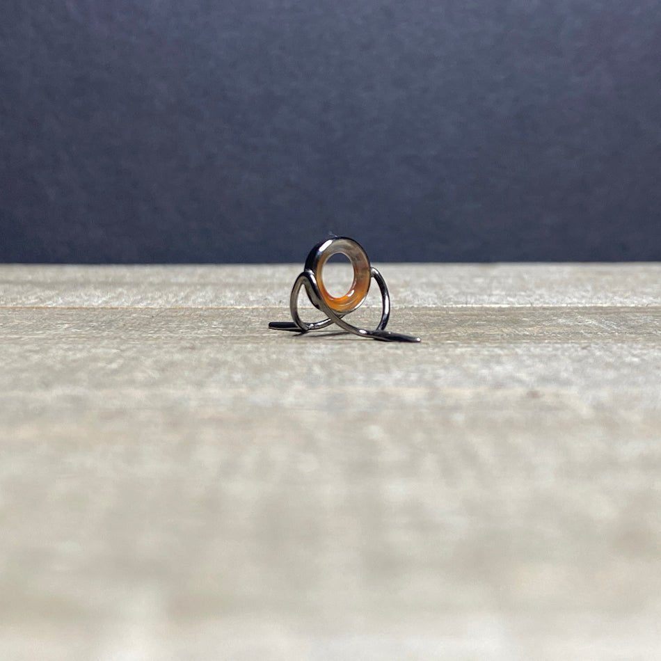 9mm Agate Stripping Guide Black Nickel - Fish On! Custom Rods