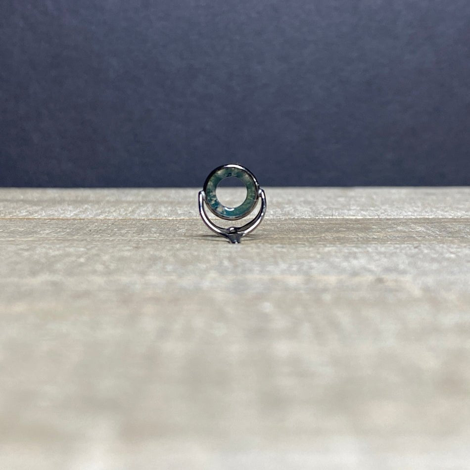 9mm Agate Stripping Guide Black Nickel - Fish On! Custom Rods