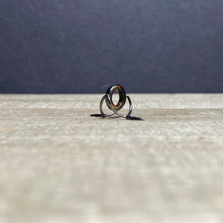 9mm Agate Stripping Guide Black Nickel - Fish On! Custom Rods