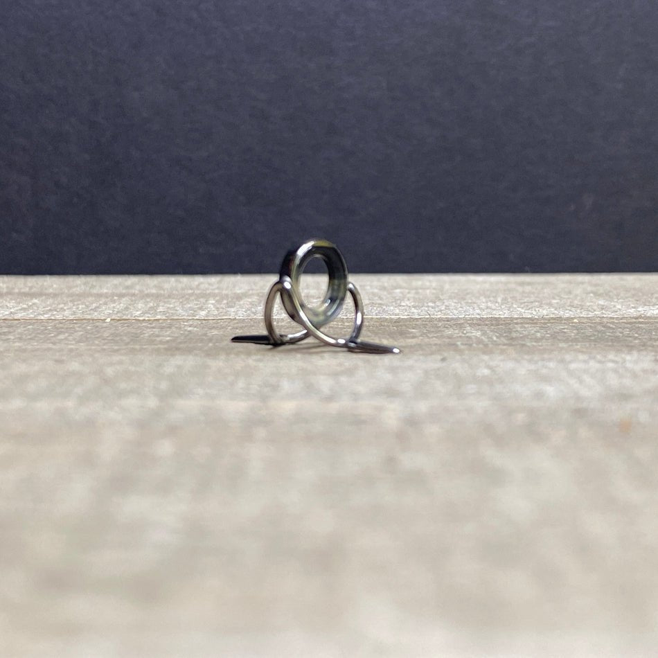 9mm Agate Stripping Guide Black Nickel - Fish On! Custom Rods