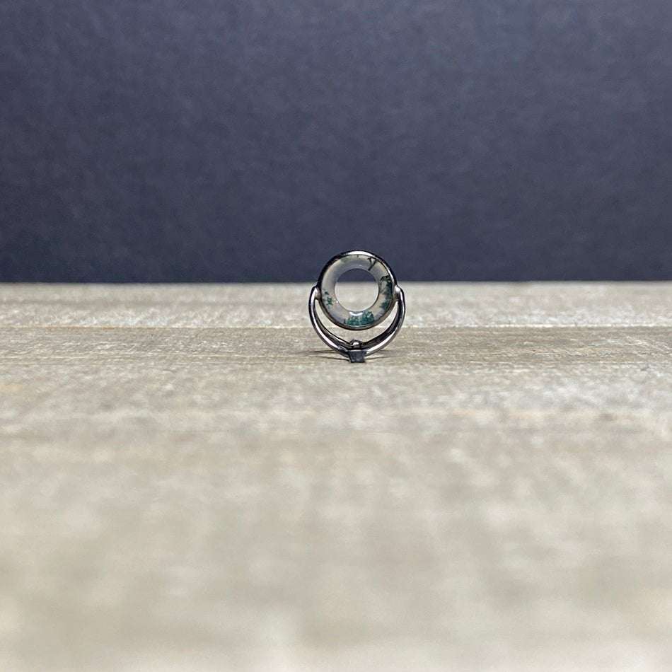 9mm Agate Stripping Guide Black Nickel - Fish On! Custom Rods