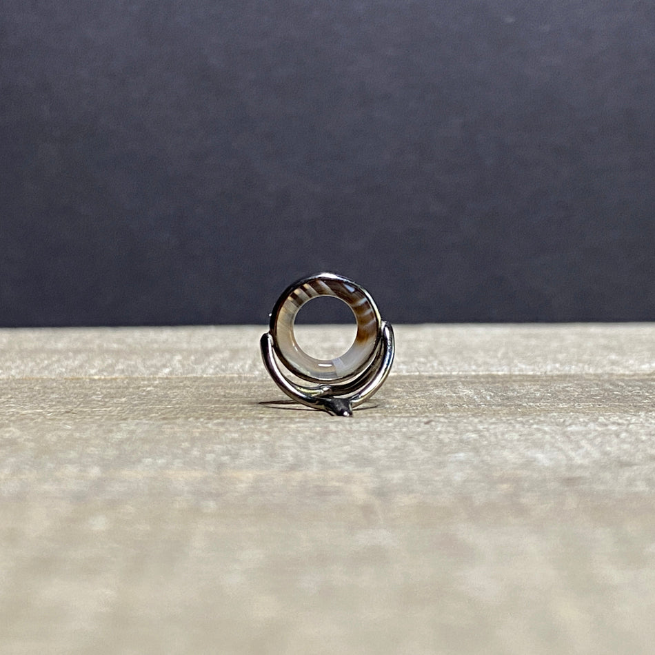 12mm Agate Stripping Guide Black Nickel