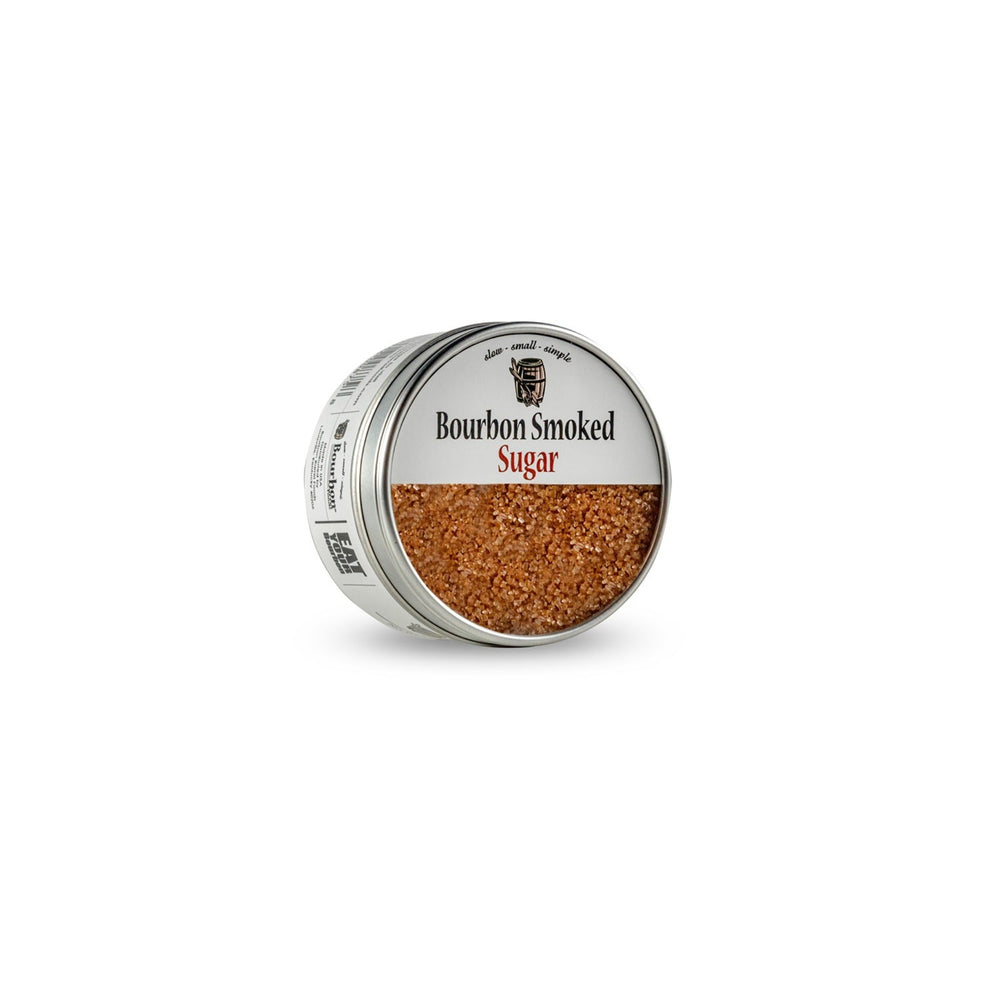 
                  
                    Slow-smoked, raw demerara sugar. Sweet caramel flavors meet the richness of smoked oak. Mix Bourbon Smoked Sugar into a spice rub or barbecue sauce for grilling. Or use it with the sweet stuff—fruit crips, pies, cookies, and cocktails.
                  
                