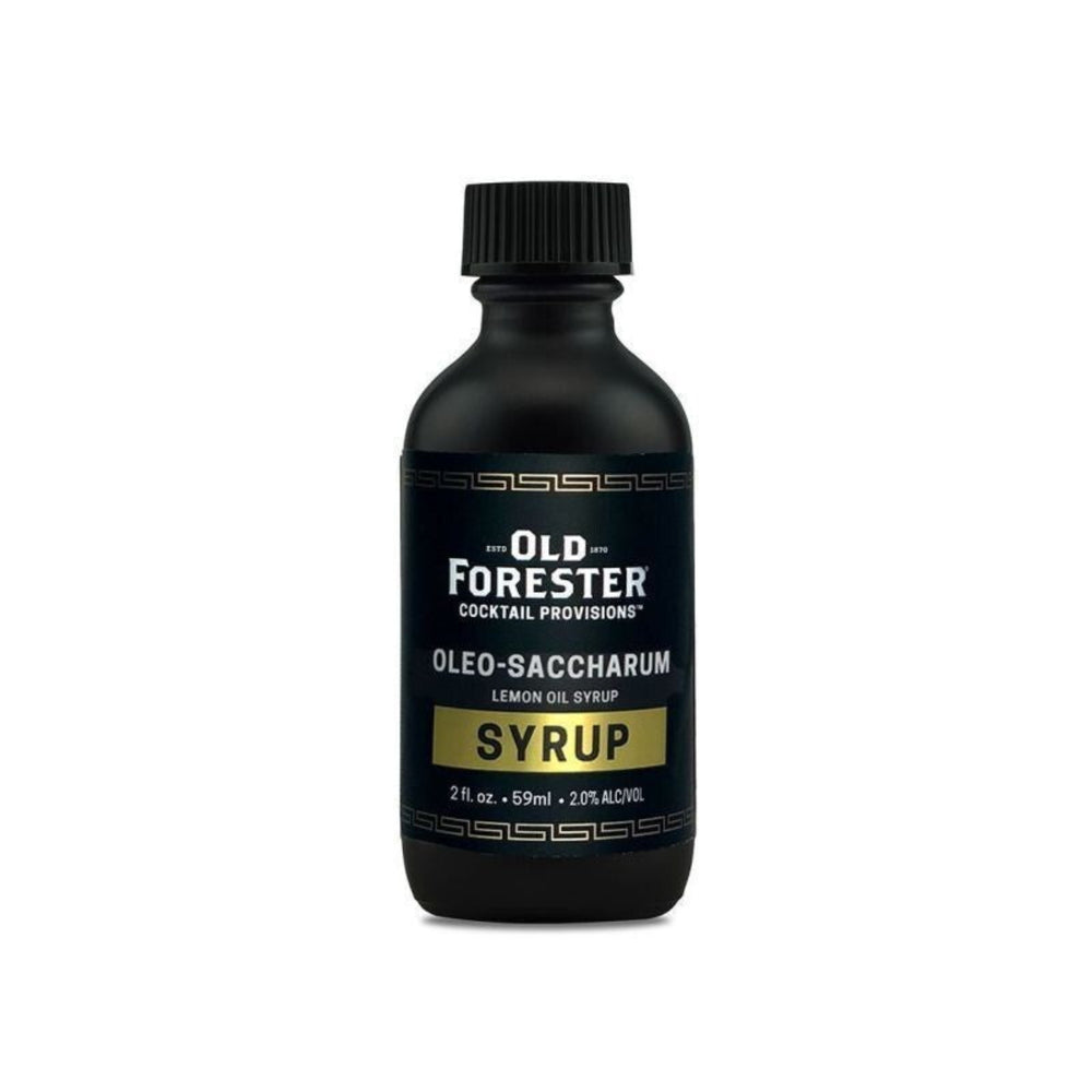 Old Forester® Cocktail Provisions Oleo-Saccharum Syrup is a rustic cocktail ingredient created using a cold process to extract oil (oleo) from citrus peels by immersing them in sugar (Saccharum), adding a bright citrus flavor profile to your favorite drink or cocktail.