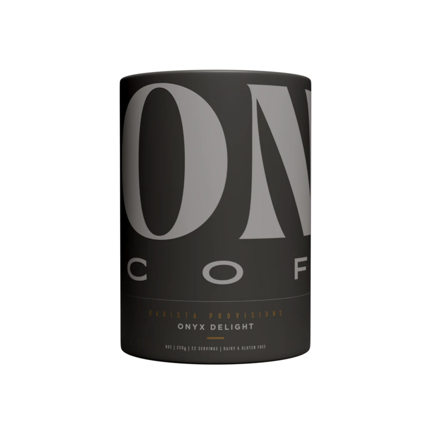 You can now make Onyx Coffee Lab's most popular drink at home! We use the highest quality ingredients along with our Monarch blend of coffee to make the perfect &amp; most delightful latte
Expect to see little specs of Organic Saigon Cinnamon and Organic Madagascar Vanilla Bean in your cup, it's what makes it extra special.

Use Onyx Delight powder to make a flavored steamer, a hot or iced latte, enhance your hot chocolate, and even flavor your ice cream or oatmeal.