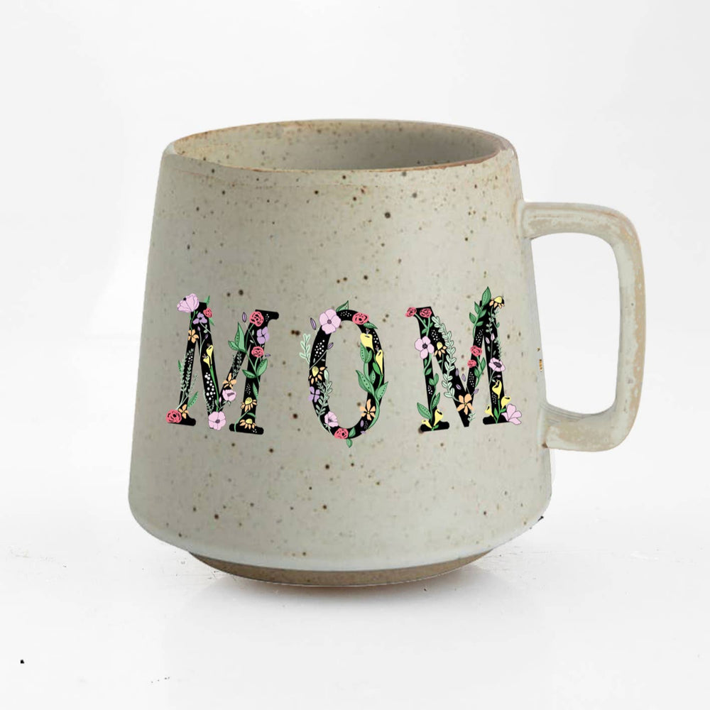 Celebrate the special mom in your customer's lives with this elegant and timeless "MOM" mug, designed to bring joy and warmth to that special mom day. Perfect for Mother’s Day or any occasion that calls for showing mom some love.