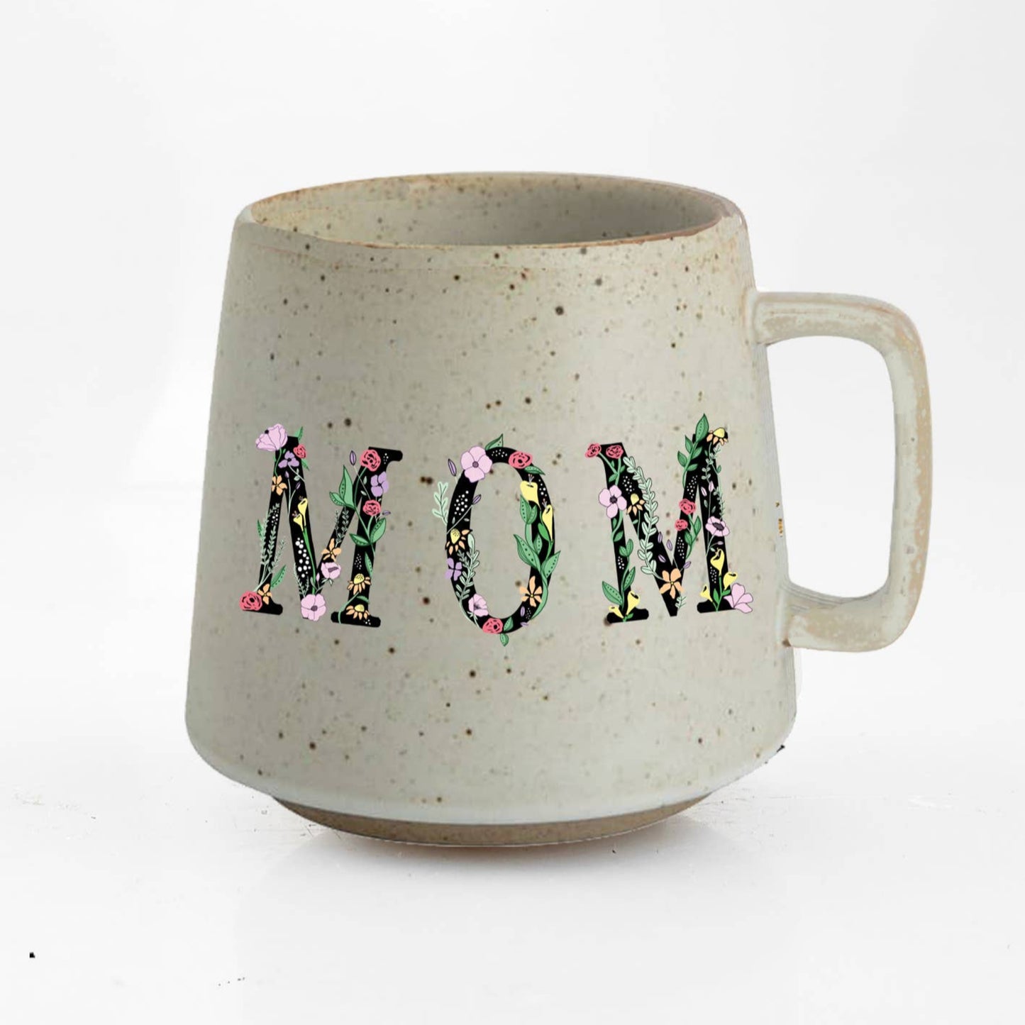 Celebrate the special mom in your customer's lives with this elegant and timeless "MOM" mug, designed to bring joy and warmth to that special mom day. Perfect for Mother’s Day or any occasion that calls for showing mom some love.
