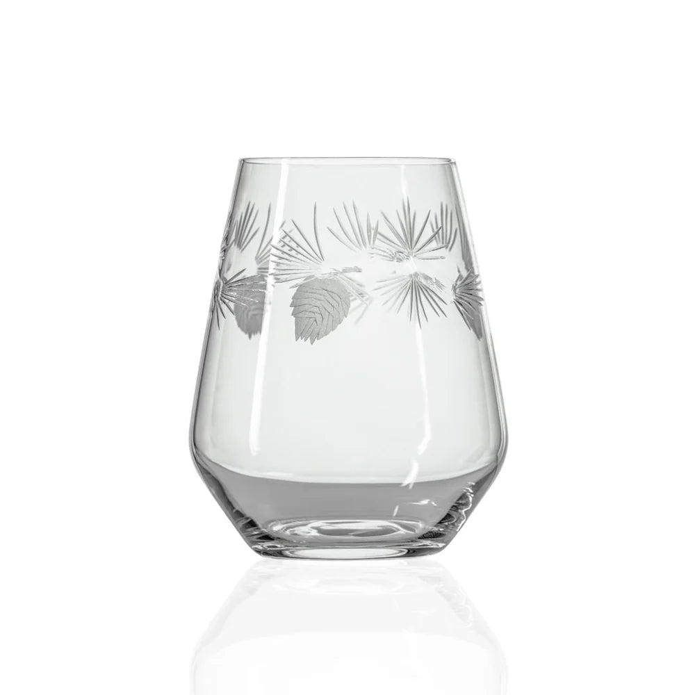 Icy Pine Stemless Wine Tumbler Glass - Mercantile Outdoors