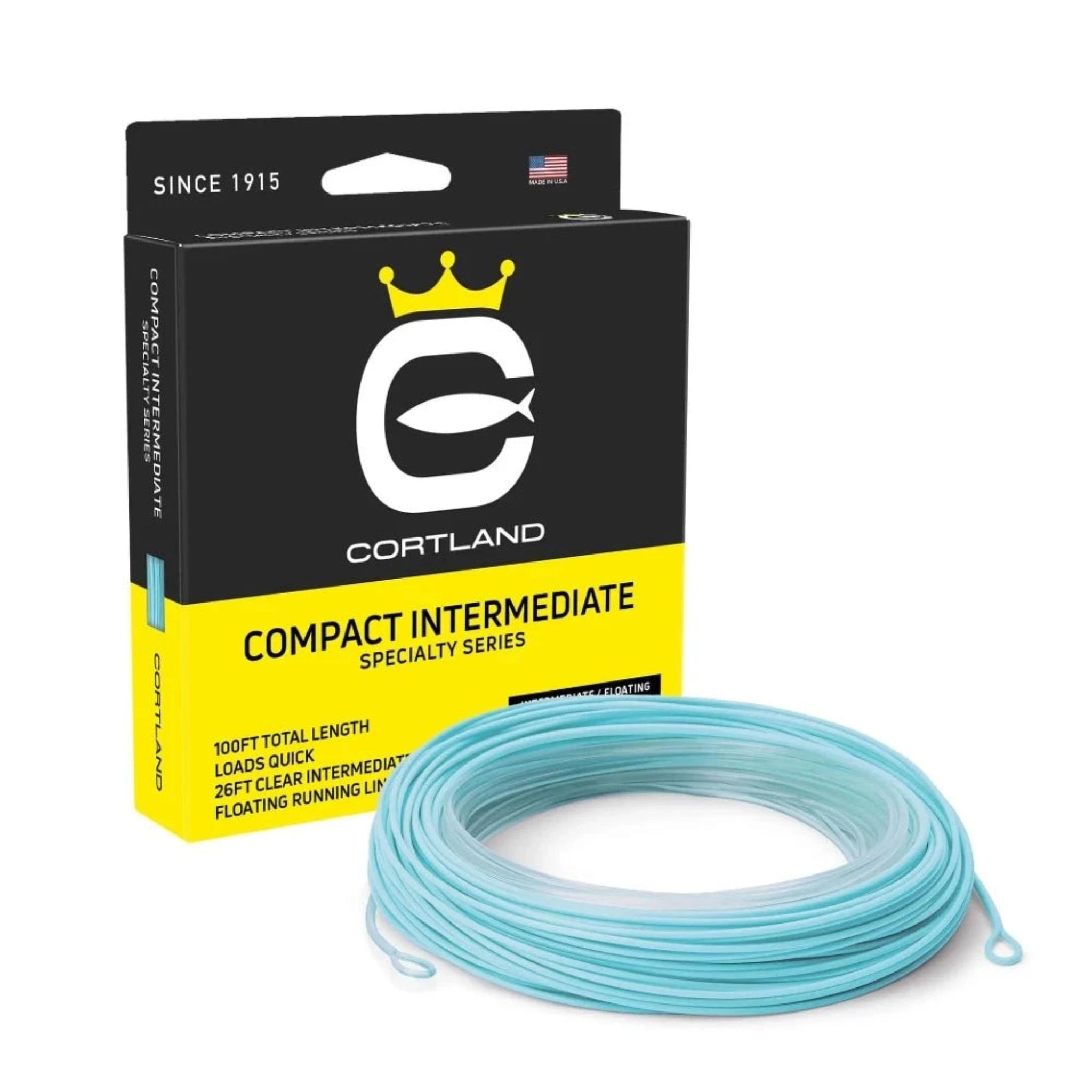 Cortland Compact Intermediate Fly Line | Fish On! Custom Rods