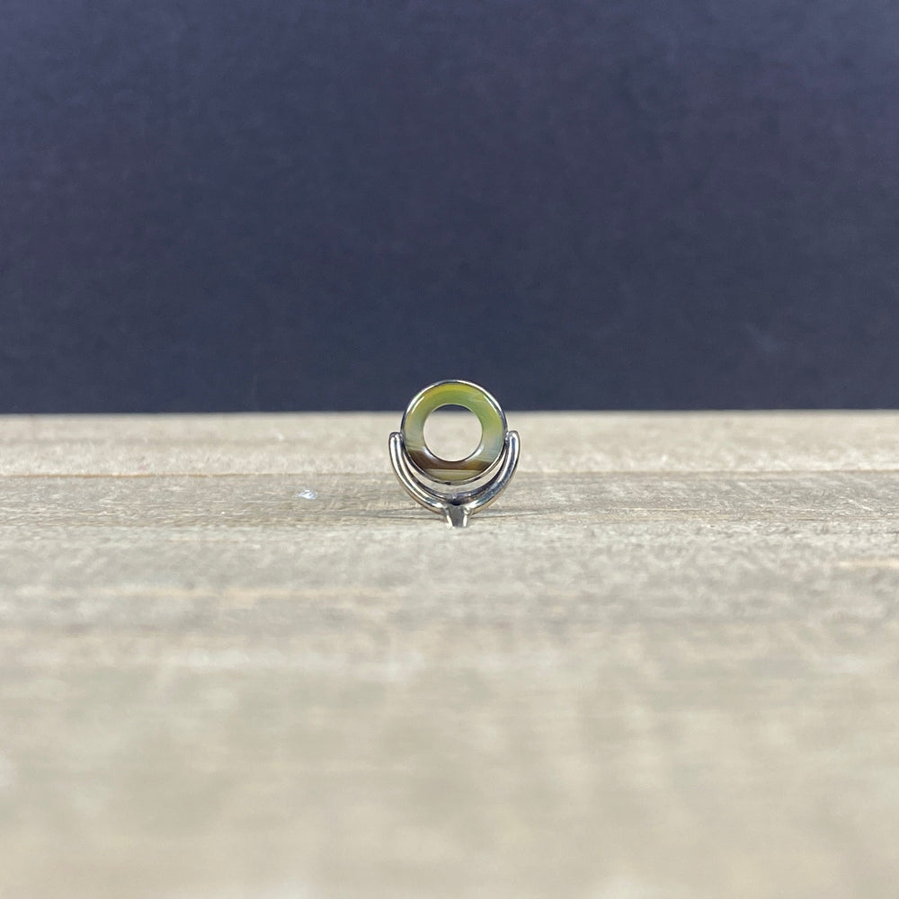 
                  
                    Perfect Agate Stripping Guides are handcrafted, demanding the highest quality workmanship and finish. Each Agate Stone is one of a kind, revealing its own vivid colors and character.&nbsp;

This is the guide you will receive

Black Nickel is not recommended for saltwater
                  
                