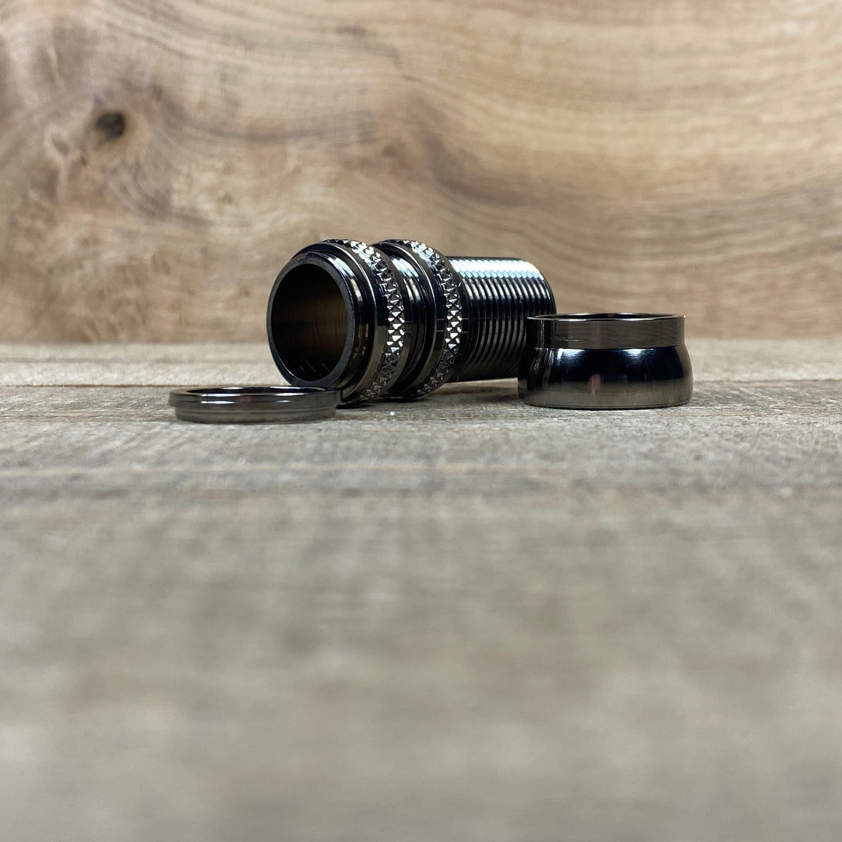Barrel Lock Thread Down Locking Thread Barrel .705 - Black Nickel Aluminum - Fish On ...