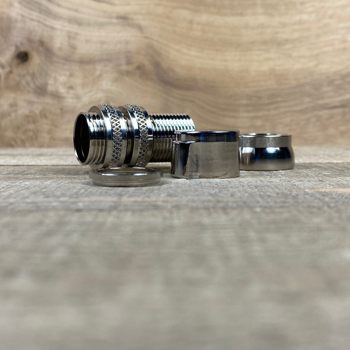 Barrel Lock Thread Down Locking Thread Barrel .705 - Black Nickel Aluminum - Fish On ...