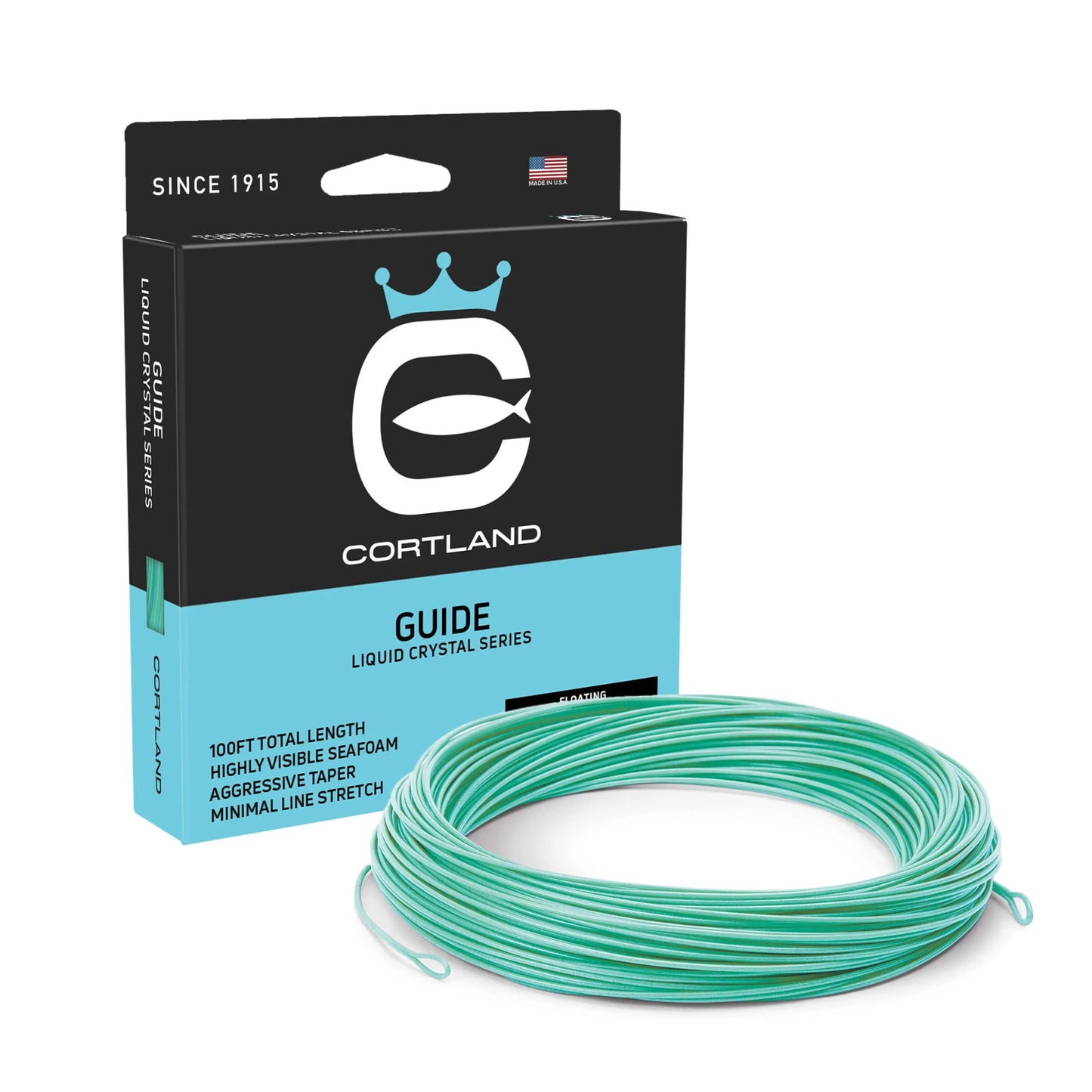 crystal fly fishing rod Cortland Liquid Crystal Guide Fly Line WF10F