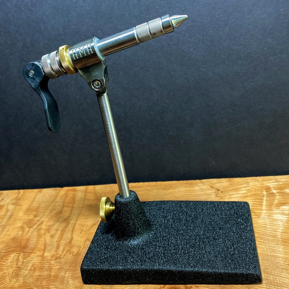 
                  
                    HMH Standard Vise  The HMH Standard vise is made from precision-machined and carefully finished stainless, tool steels and brass.  Each vise is individually hand fitted and tuned for maximum performance.
                  
                