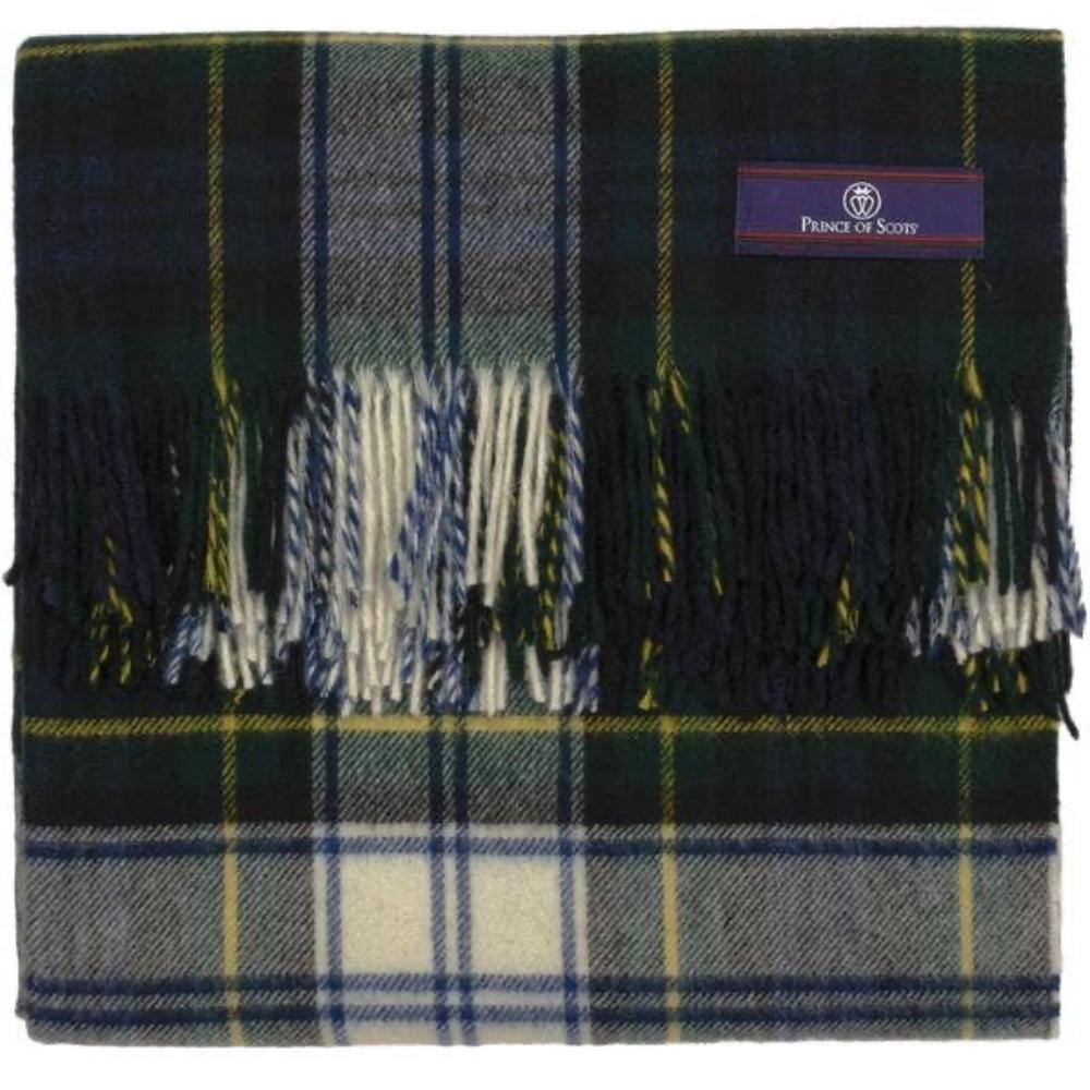 Highland Tartan Tweed Merino Wool Throw - Dress Gordon