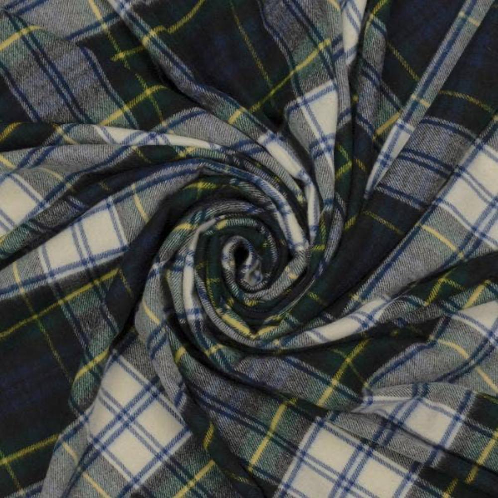 Highland Tartan Tweed Merino Wool Throw - Dress Gordon