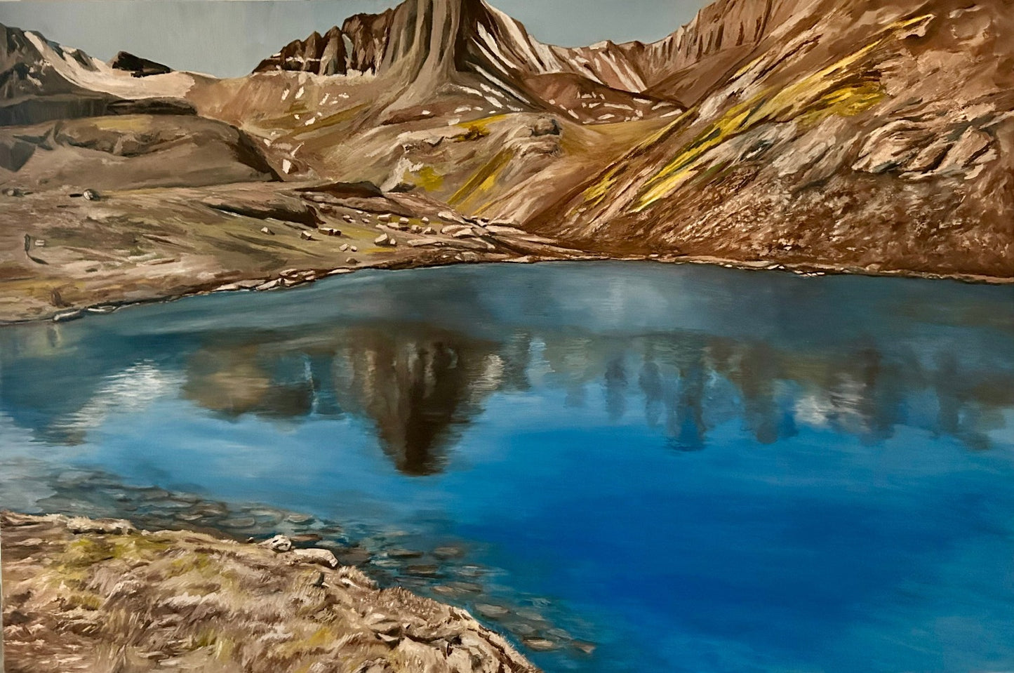 Crystal Lake in Colorado - J. Moseley Fine Art