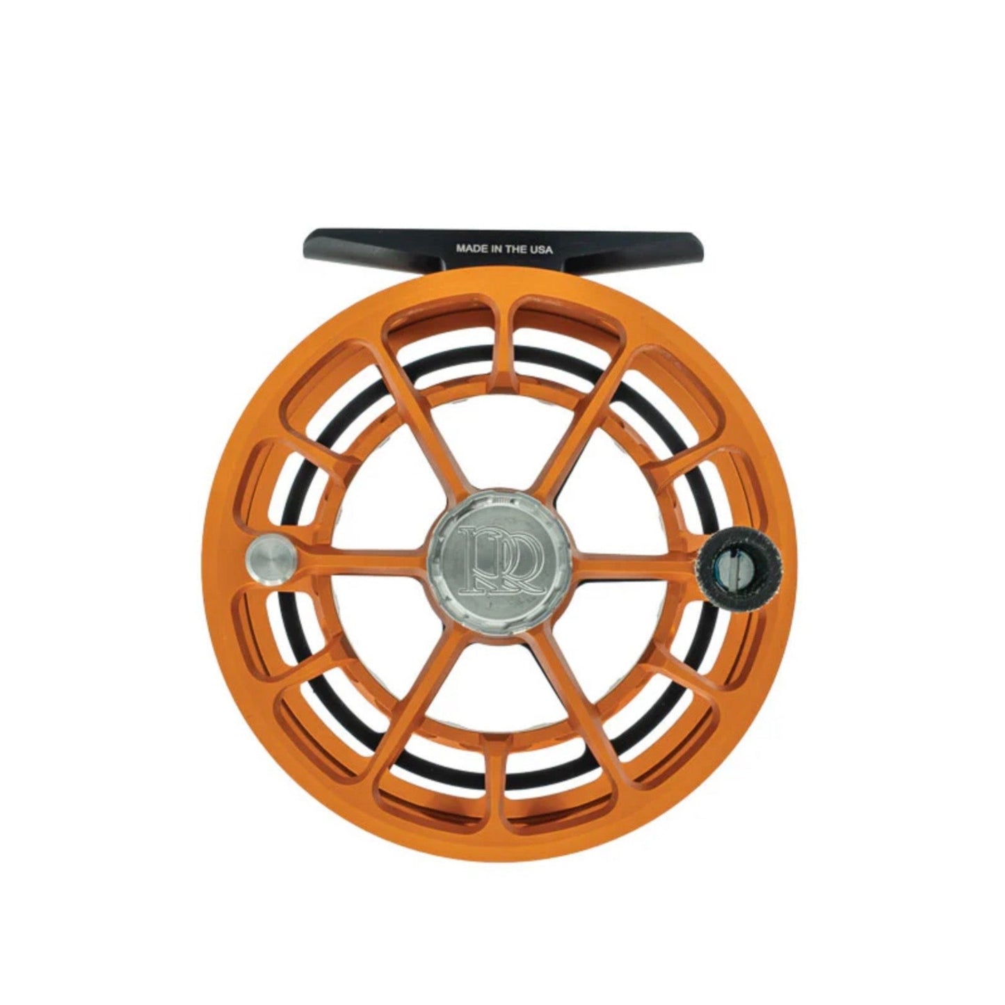 custom saltwater fishing reel Evolution R Salt Matte Pumpkin Fly Reel - Ross Reels