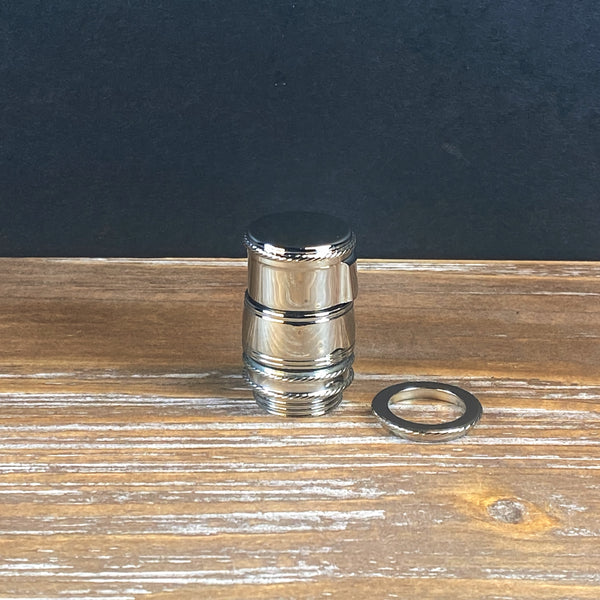 Alloy Down Locking Thread Barrel .705- Bright Nickel