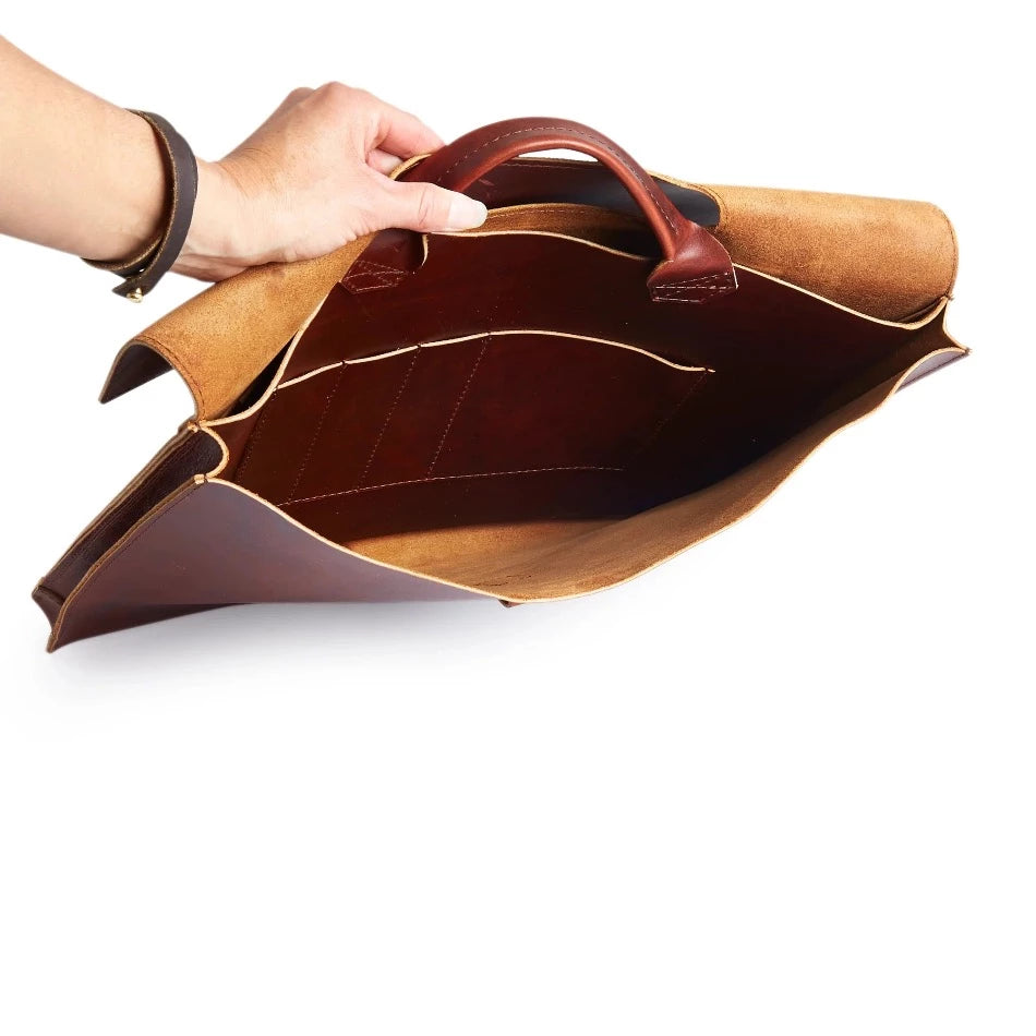 
                  
                    Diplomat Leather Attache
                  
                