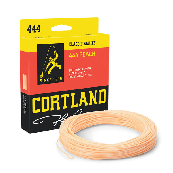 444 Peach Double Taper | Cortland Line Company