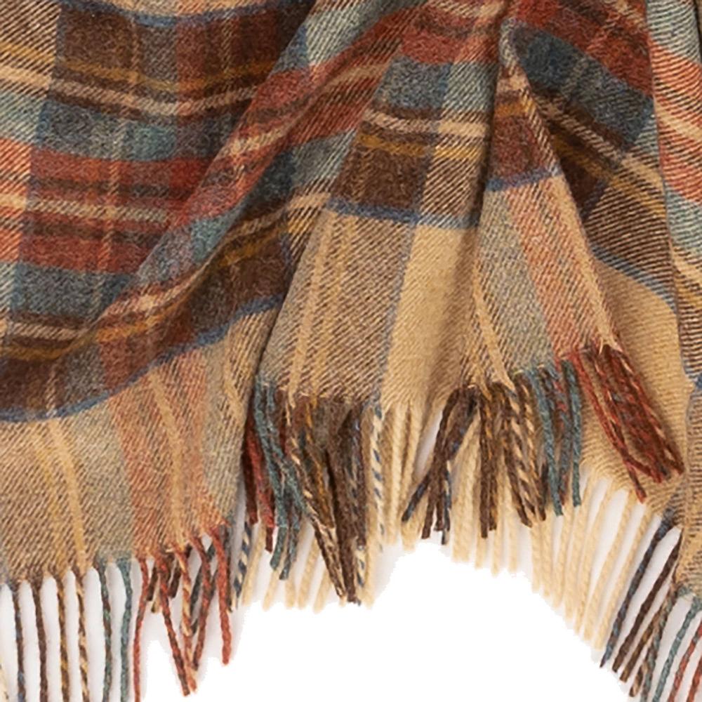 Mercantile Outdoors - Highland Tweeds Shetland Lambs Wool Throw - Antique Dress