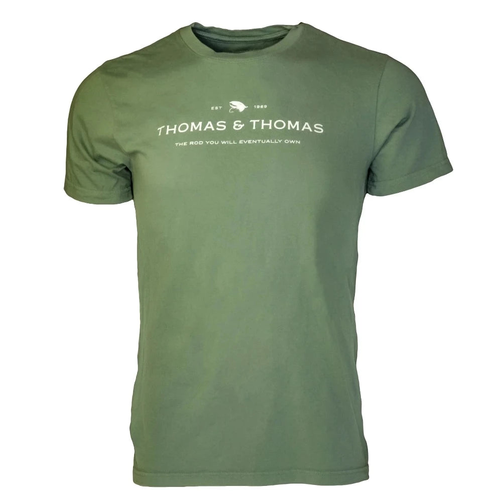 Thomas & Thomas Short Sleeve T Shirt - Fish On! Custom Rods