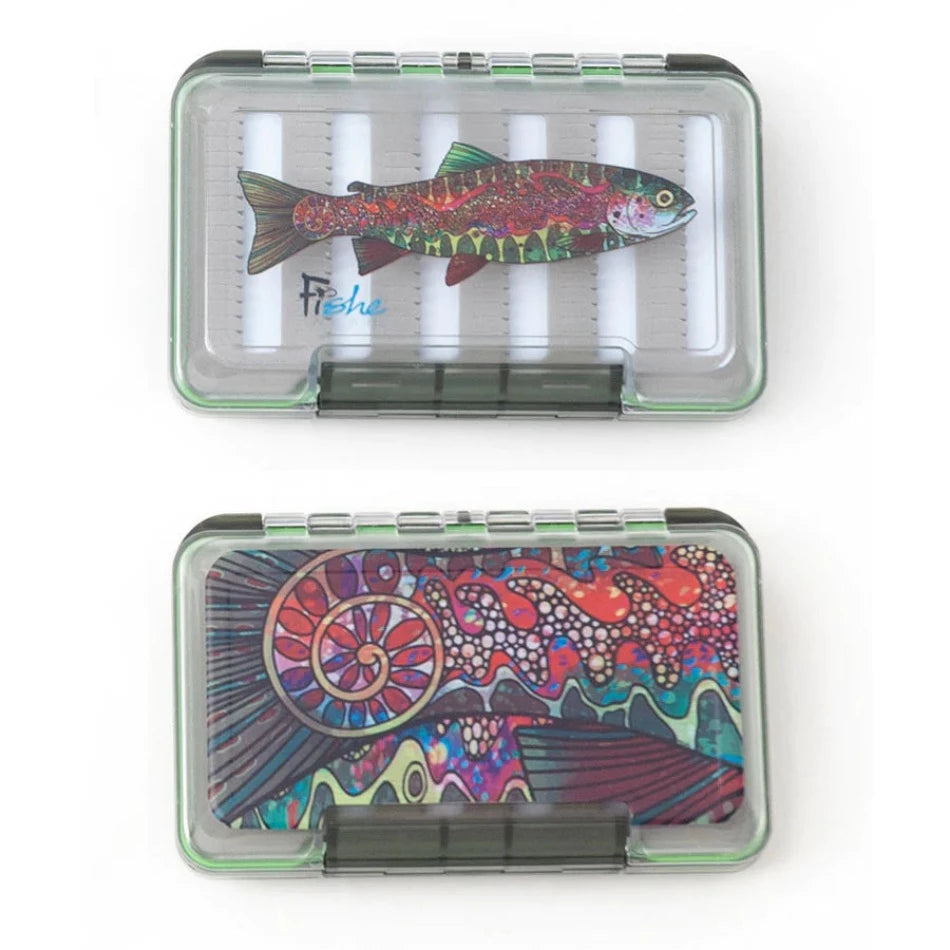 Troutrageouse Rainbow Fly Box